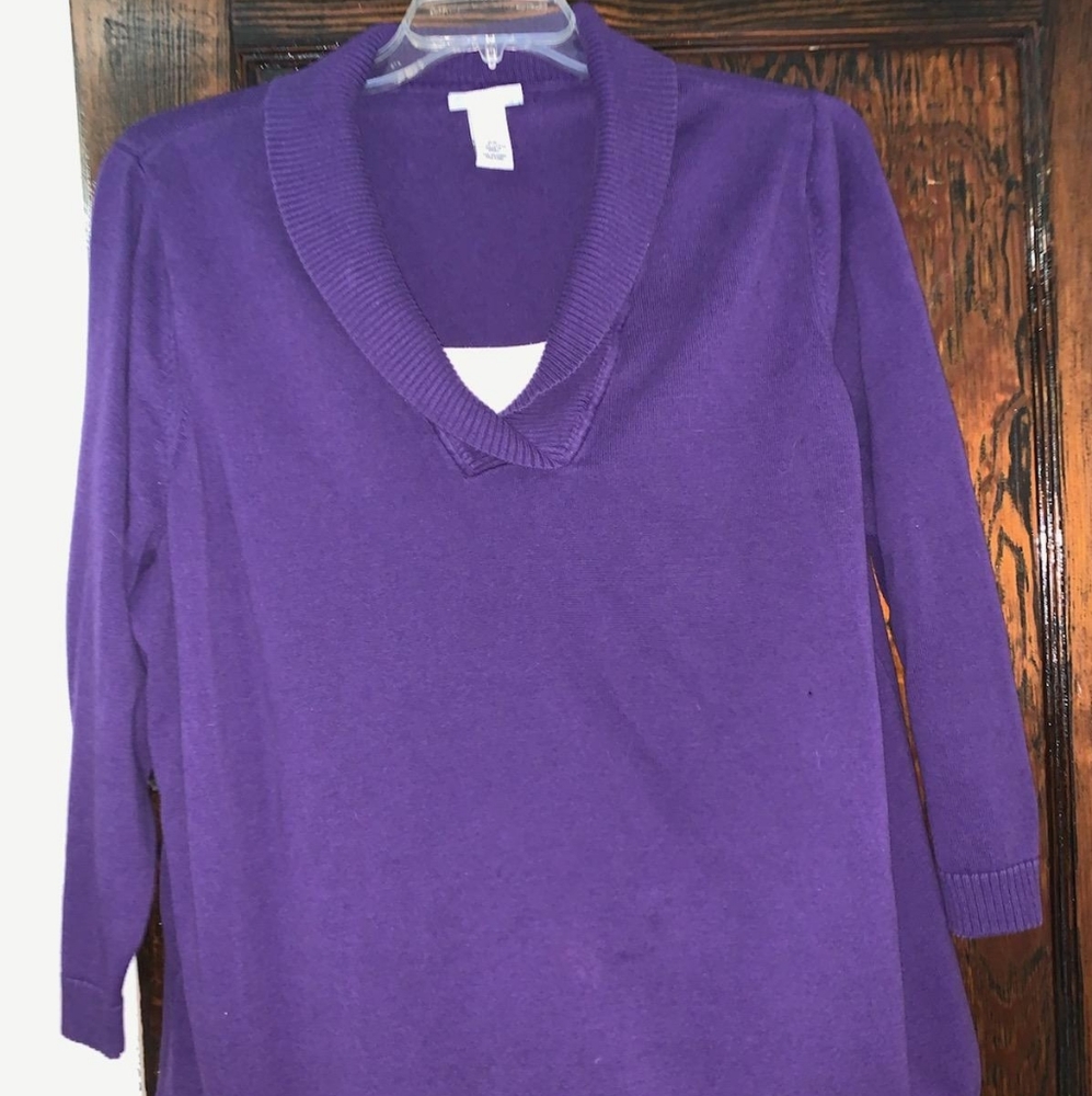 Purple blouse